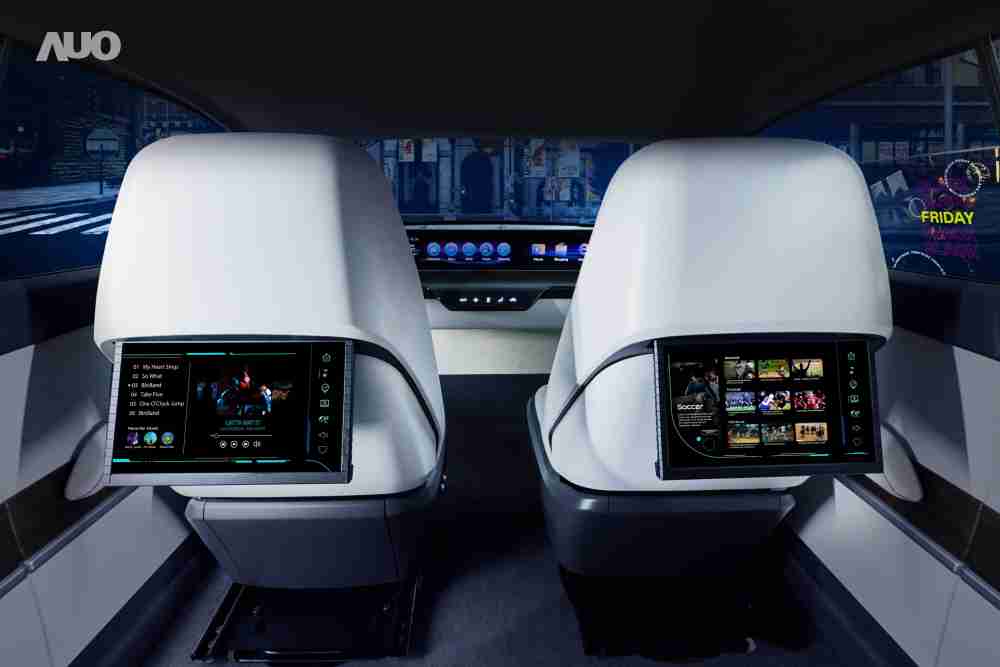 汇旺支付新一代Smart Cockpit 2024，，，以Micro LED先进显示技术优势，，创建〝可卷式后座娱乐显示器〞，，，仅在互动时才显示出所需画面及信息，，扩充更丰富的娱乐和交互信息服务，，，获国际奖项荣耀
